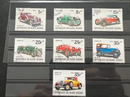 1984 Guine Bissau Old Cars    Satz  gest.   (A566)
