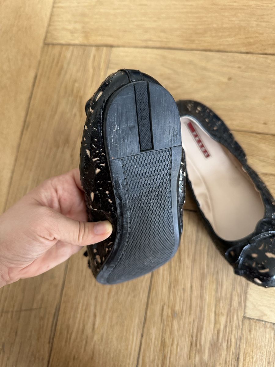 Prada Scarpe da donna: Prada ballerinas 37.5 leather – Usato da Zürich venduto da Gogomargo 3