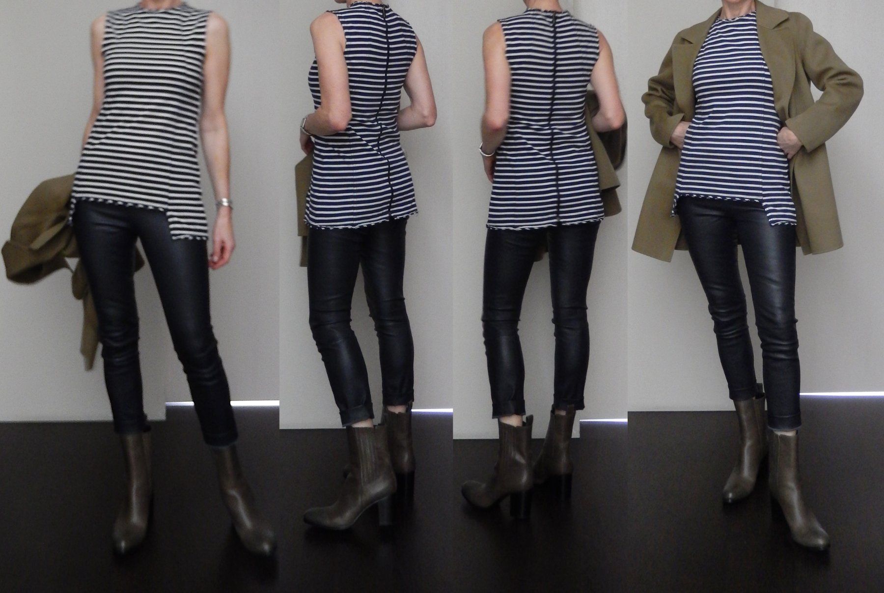 Derek Lam Top: Orig. DEREK LAM langes Zip-Top mit Streifen Gr. 34 – Usato da Tuggen venduto da vivira 3
