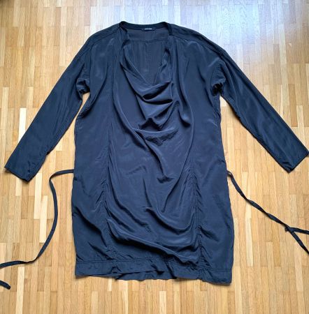 LAST CHANCE | Pas de Calais black silk tunic