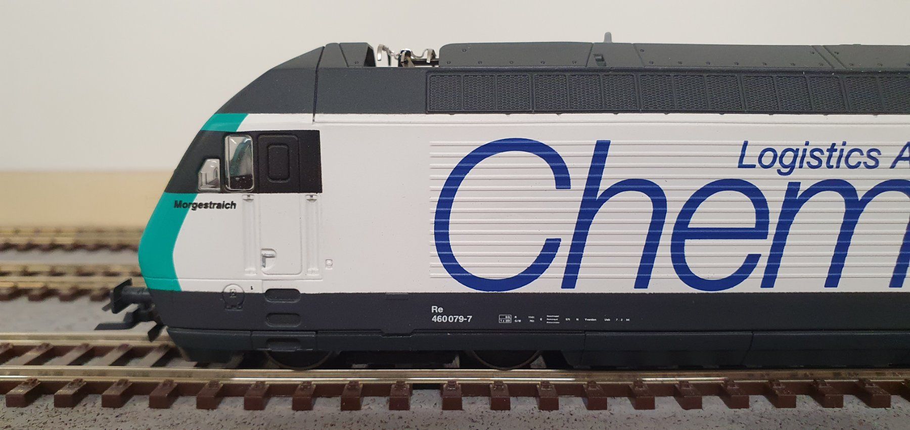 Roco Modellini di ferrovie: Roco 43655CO SBB Re 460 079-7 ChemOil mit Decoder ESU – Nuovo (secondo la descrizione) da Würenlos venduto da juruth 3