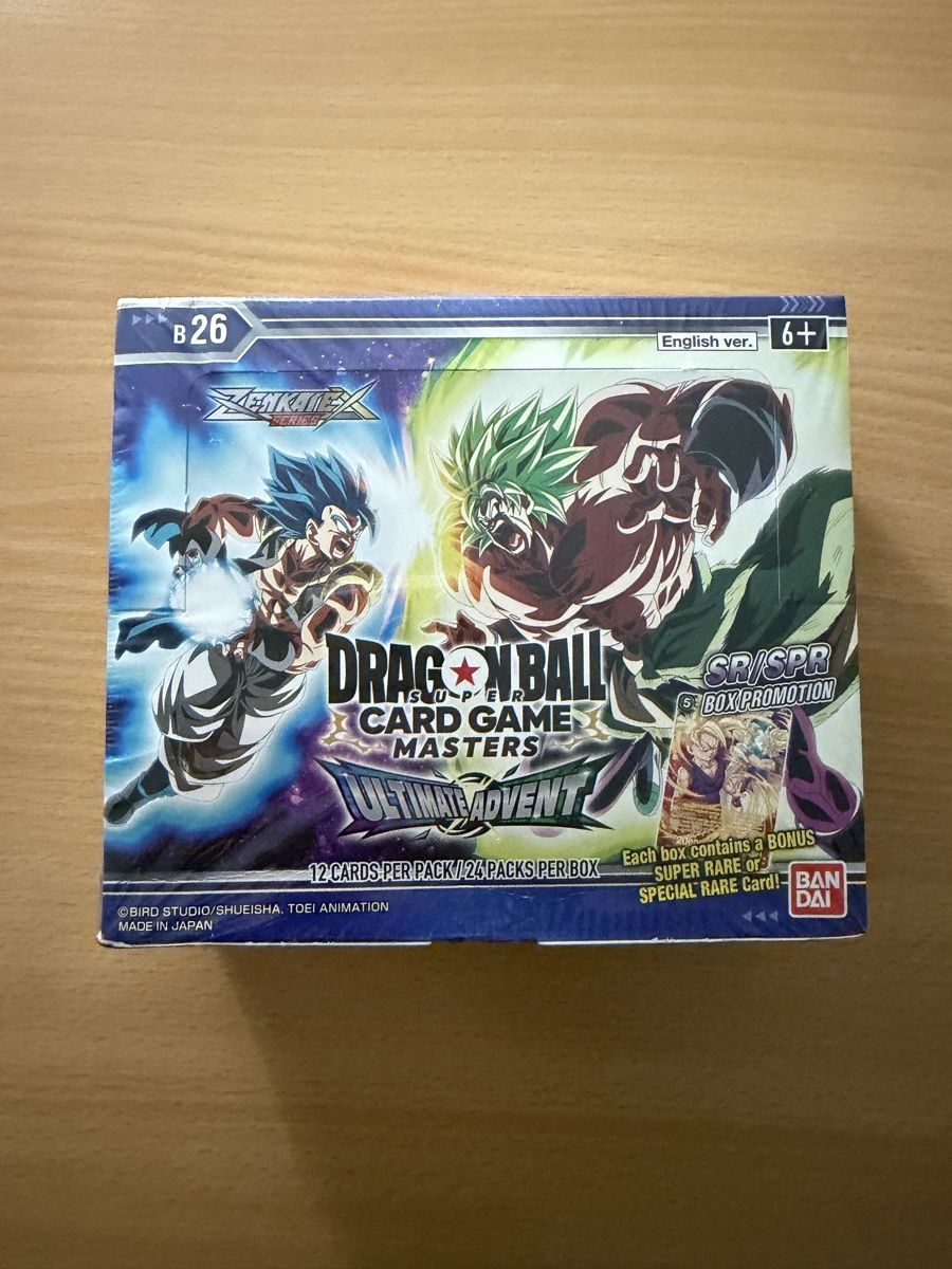 Bandai Cartes à collectionner: Dragonball Masters BT26 Sealed Display - ENG – Neuf (Voir description) à Schöftland par 160grams