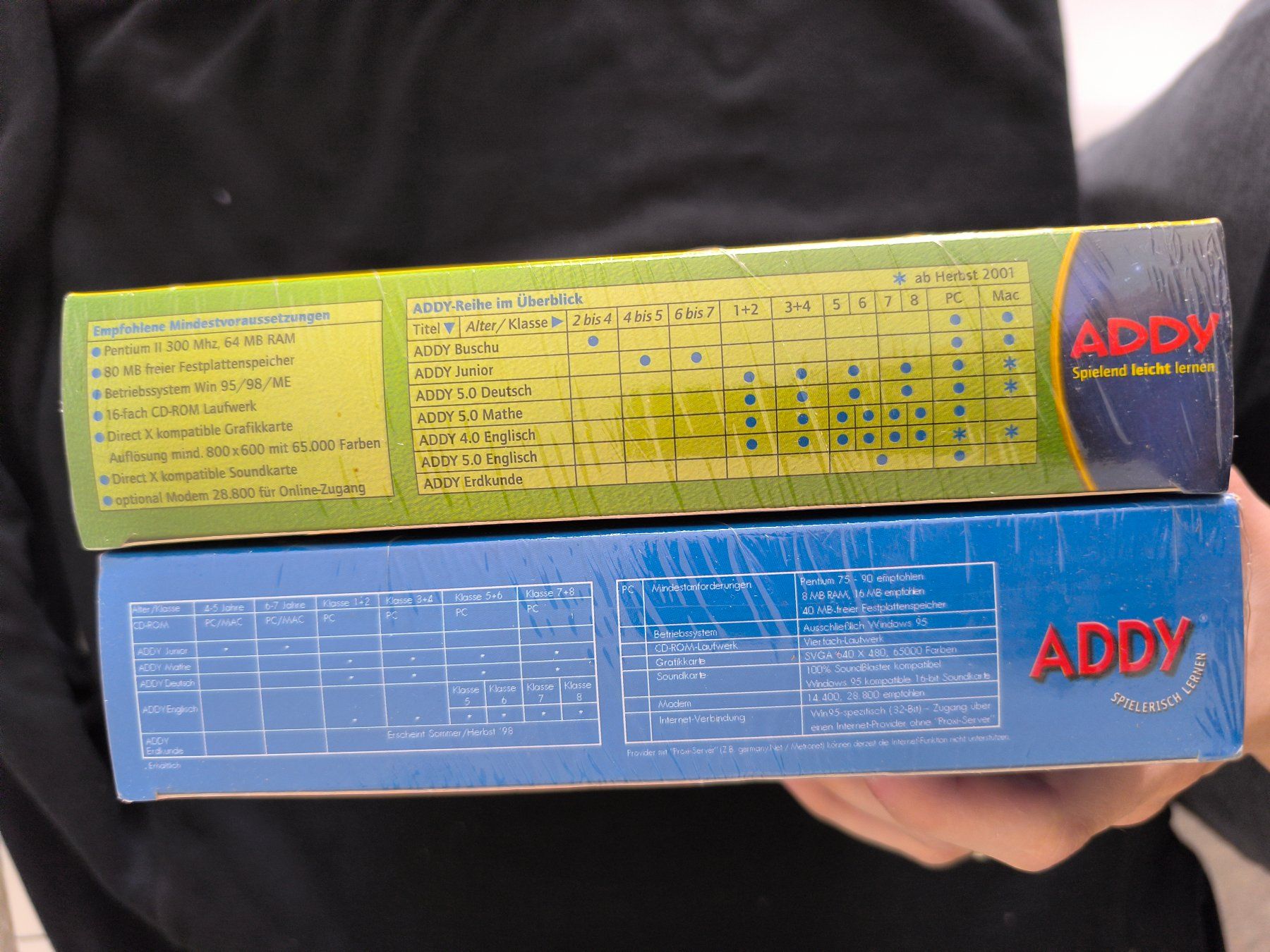 Giochi: Addy PC Set Sealed – Nuovo e nell'imballaggio originale da Schüpfen venduto da RetroSteelix 4