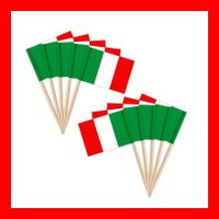 10 x Papierfähnchen Italien Italia Geburtstag Torte Kuchen