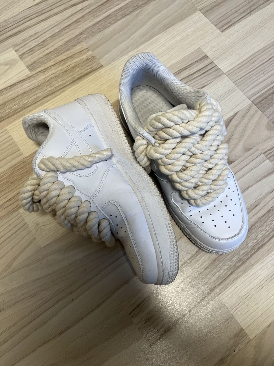 Nike Scarpe da uomo: Air Force 1 Low, Ropeforce, Weiss, Gr. 40 – Nuovo (secondo la descrizione) da Rheineck venduto da CS992000 3