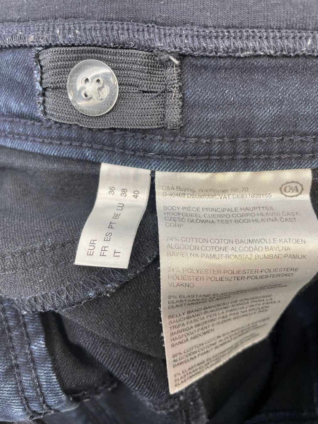 C&A Pantaloni: Pantalon de grosses 36 – Usato da Lausanne venduto da PlusValue_Lausanne 2