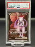 2025 DESTINED RIVALS TEAM ROCKET'S MEWTWO EX PSA 9 🔥🔥🔥