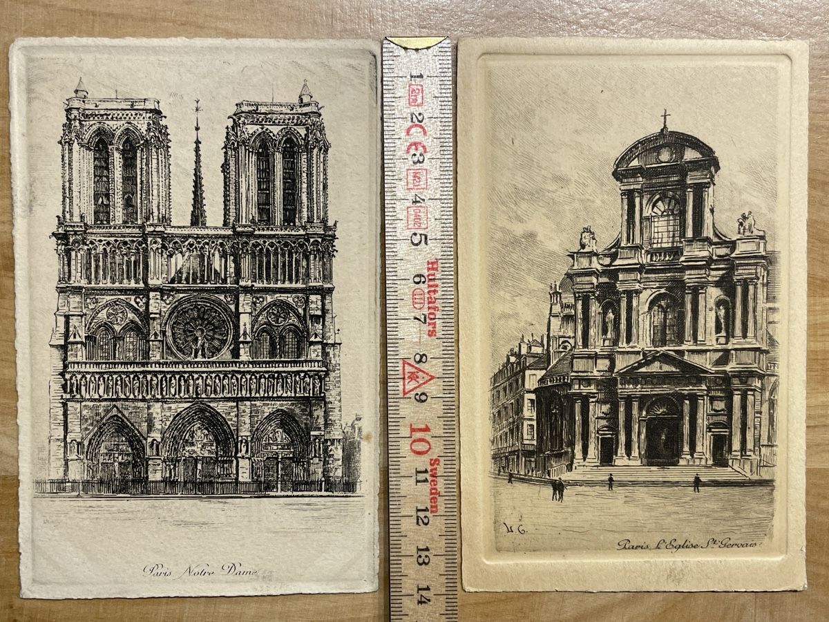Cartoline postali: Kleine Bilder von Paris – Usato da Rümlang venduto da euqinom16