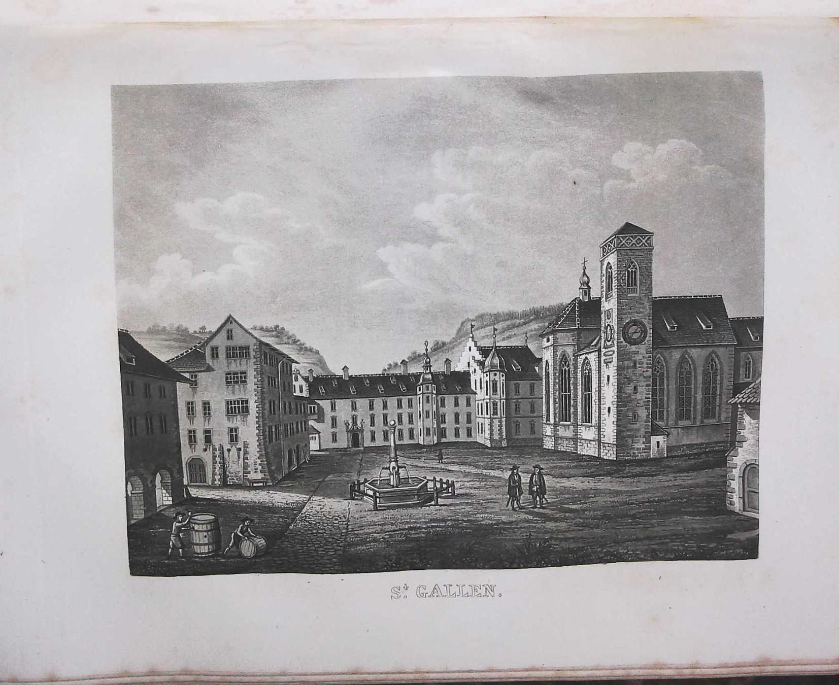 Incisioni: St. Gallen Chronik von August Naef 1867 – Usato da Rafz venduto da booksell 2