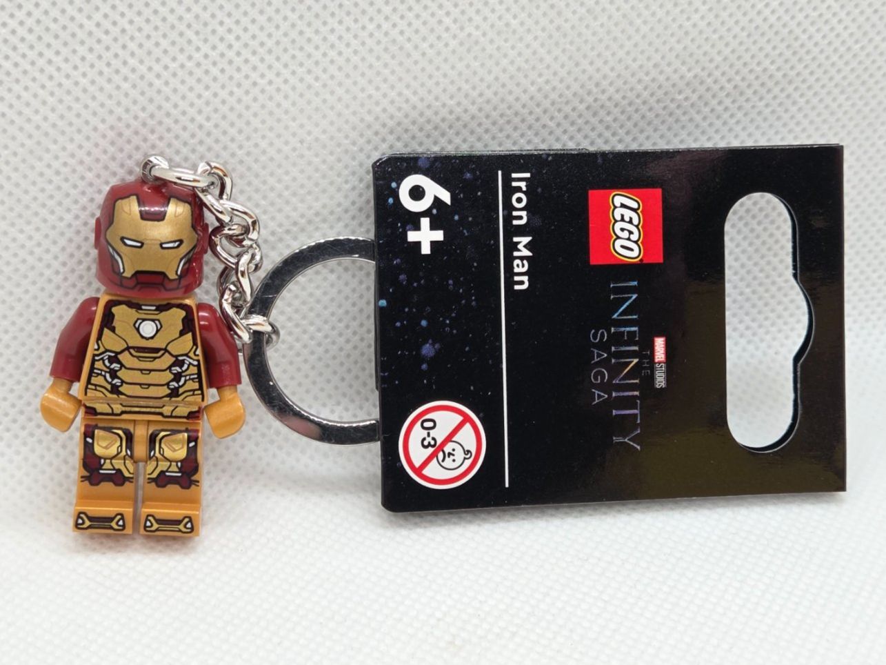 Lego Kit di costruzioni: LEGO Marvel 854240 Iron Man Key Chain – Nuovo e nell'imballaggio originale da Basadingen venduto da NekoBricks