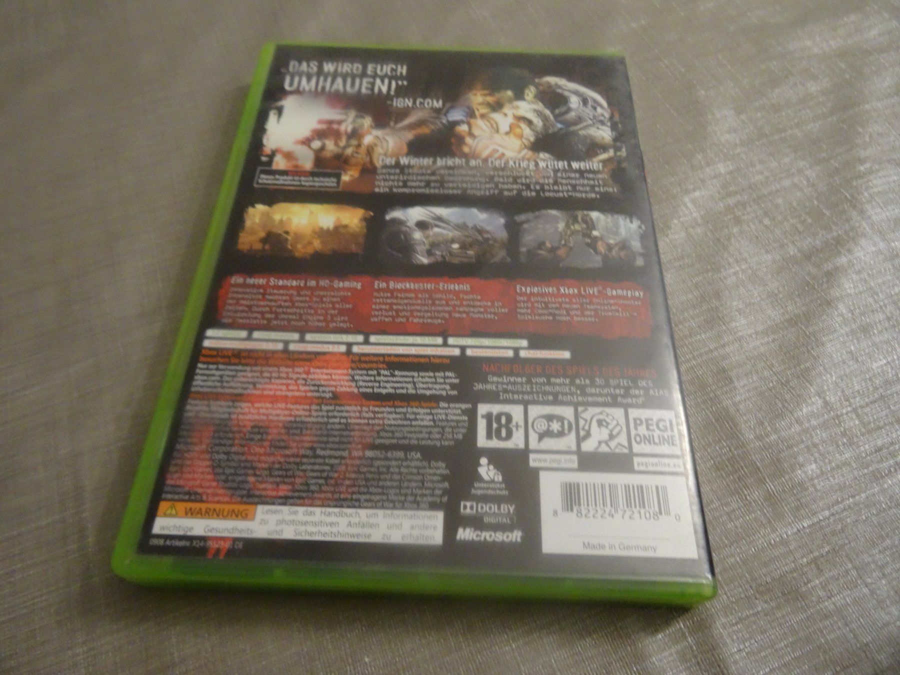 Microsoft Spiele: Gears of War 2 - Xbox 360 – Gebraucht aus Olten von Disc-Ausverkauf 2