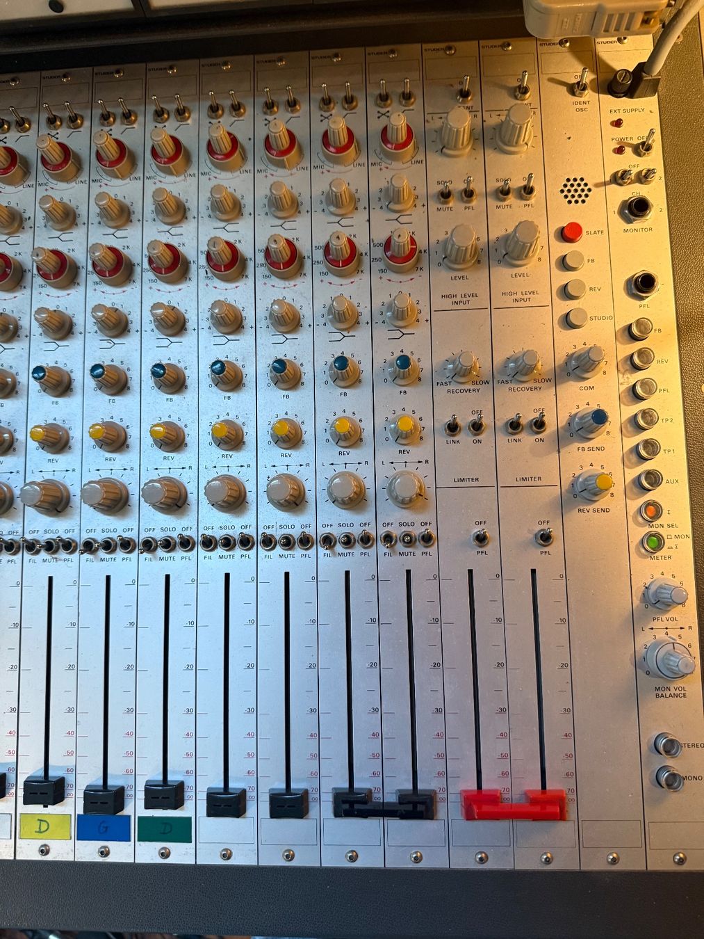 Studer Console di mixaggio: Studer 169 – Usato da Neuchâtel venduto da jerome1973 2