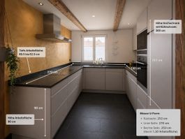 SieMatic U-Küche inkl. Miele Geräte – hochwertig & sehr gepf