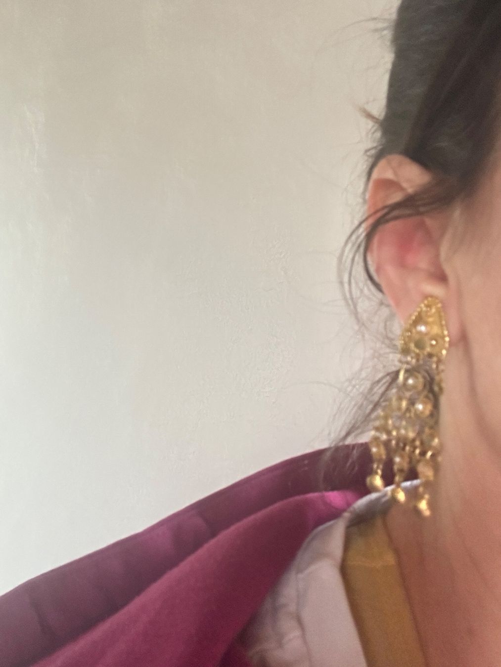 Ohrringe & -stecker: Gypsy Ohrenhänger mit kleinen Perlen – Gebraucht aus Laufen von belleskulptur 8