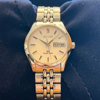 FLASH SALE Seiko GS Grand Seiko Quartz Day-Date 9F83-9A00