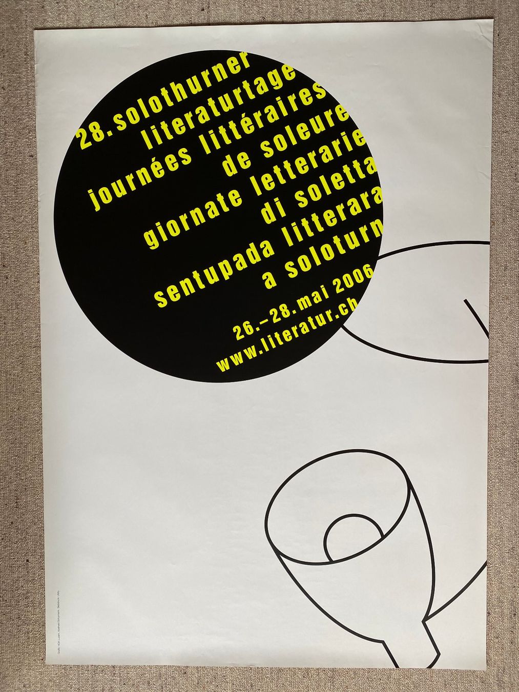 Foto & Immagini: Solothurner Literaturtage 2006 – Usato da deitingen venduto da popcorn02