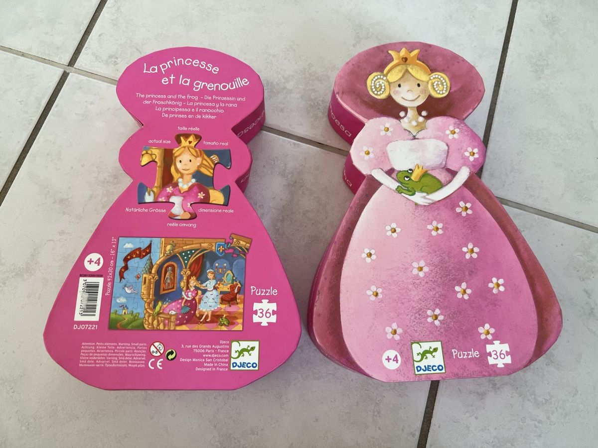 Djeco Puzzles: Prinzessin Puzzle – Gebraucht aus Brugg AG von Denryuu