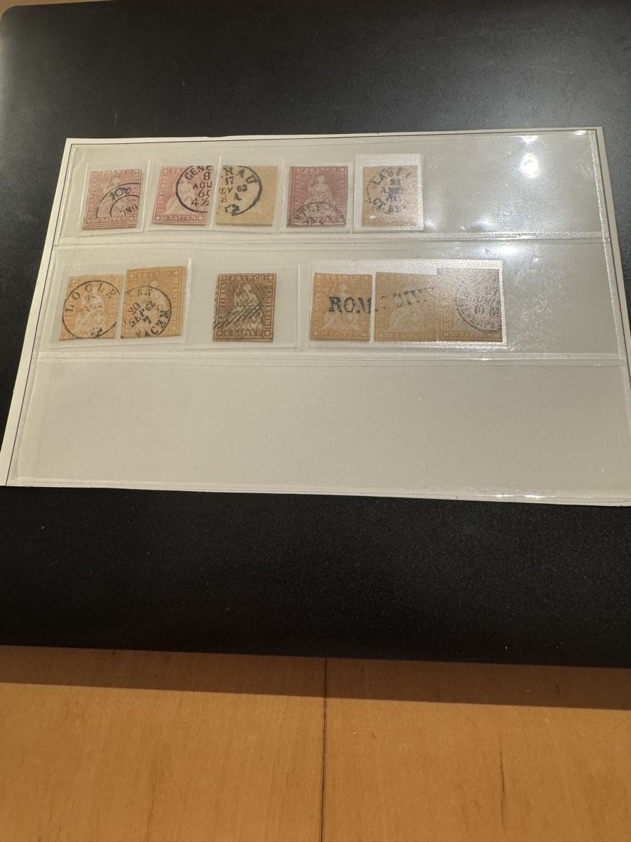Tutti i francobolli: Tolles Strubellot Nr 12 – Usato da Uster venduto da Briefmarken