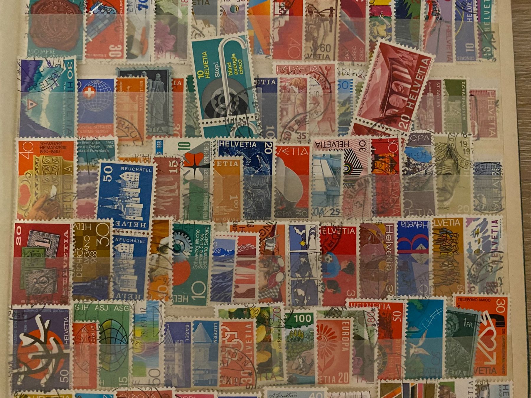 Tous les timbres: Briefmarken  Schweiz 115 stuck – D'occasion à matten b. interlaken par jfran17 2