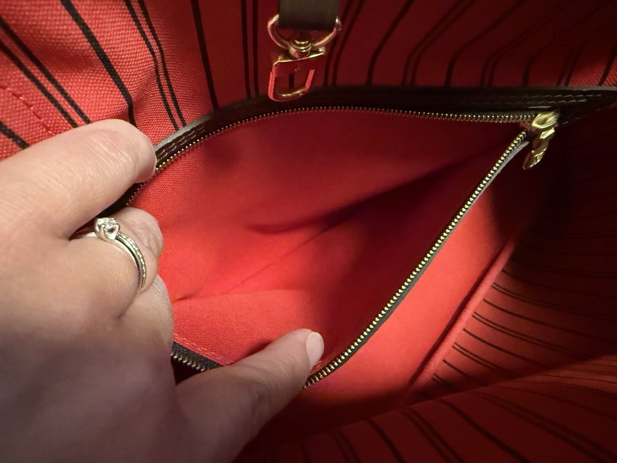 Louis Vuitton Sacs: Louis Vuitton Neverfull MM Damier Ebene Canvas – Neuf (Voir description) à Würenlingen par mei_287v 3