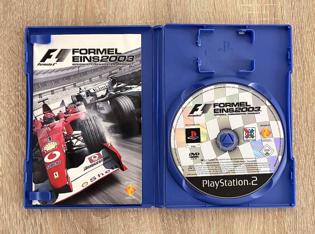 Spiele: Playstation 2 Formel Eins 2003 – Gebraucht aus Ebnat-Kappel von Snowhead 1