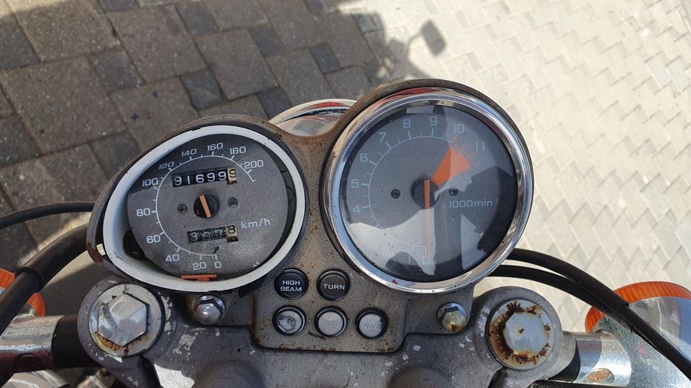 Rétroviseur Gauche Compatible Honda VF 750 C Magna (RC28) 1987-1 - Neuf, Référence V PARTS EH372I