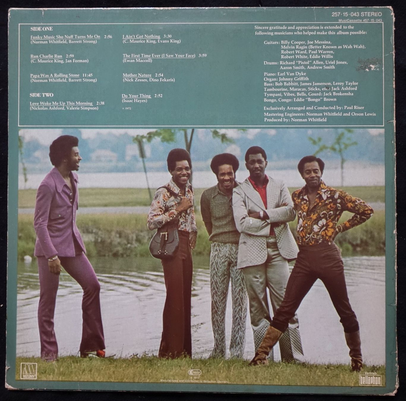 Dischi in vinile: LP The Temptations - All Directions – Usato da Gutenswil venduto da Optico 1