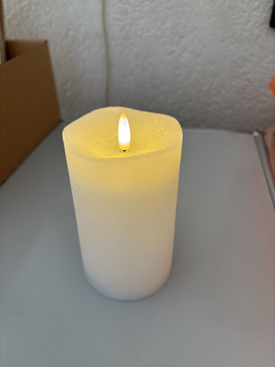 Candele: Flamme Wax LED Candle 15cm – Nuovo e nell'imballaggio originale da Kirchleerau venduto da koerbel
