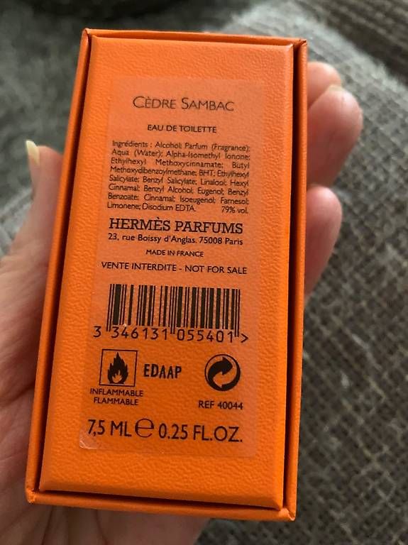 Parfums & Eau de Toilette: Miniature Hermès Cedre Sambac neuve – D'occasion à Etoy par san_78xt 1