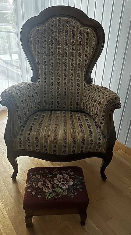 Poltrone: Ohrensessel im Louis-Philippe-Stil – Usato da Thun venduto da Isolio01 2