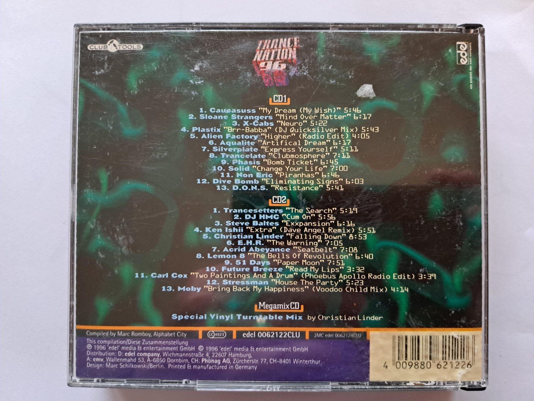 CDs: Cds Trance Nation 96 – Gebraucht aus Pully von bro_n52j 1