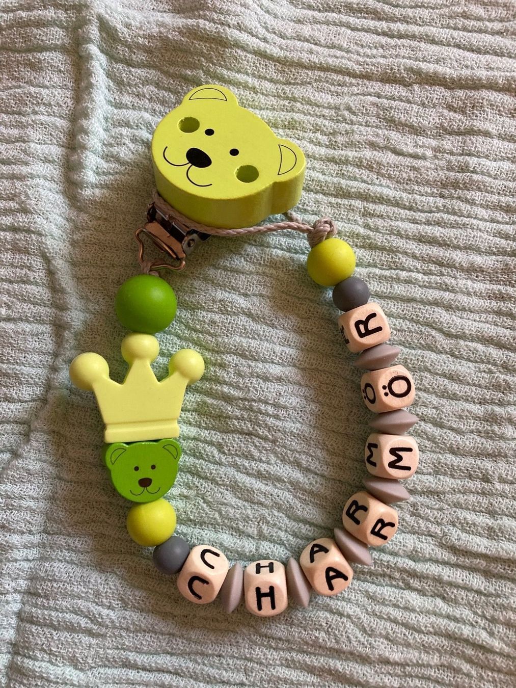 Succhiotti & catenelle porta ciuccio: Nuggikette CHARMÖR, Neu – Nuovo e nell'imballaggio originale da Emmenbrücke venduto da JJ_89