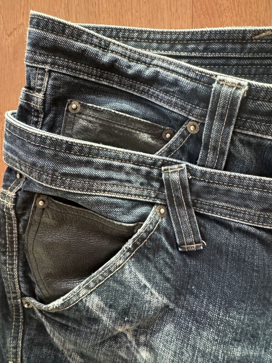 Jeans: PPFM Double Waist Distressed Jeans  – D'occasion à Viganello par jel_hd6f 4