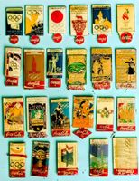 komplette Serie Coca-Cola Sommer Olympia-Pins - 23 Pins