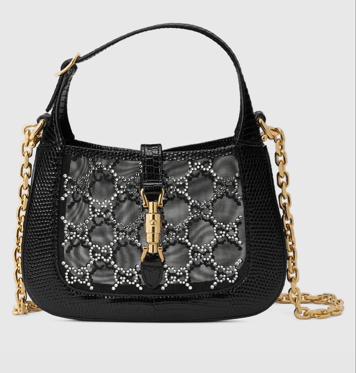 Gucci Borse da donna: Jackie 1961 Mini-Henkeltasche aus Eidechsenleder – Nuovo e nell'imballaggio originale da Dübendorf venduto da Viktorija_95