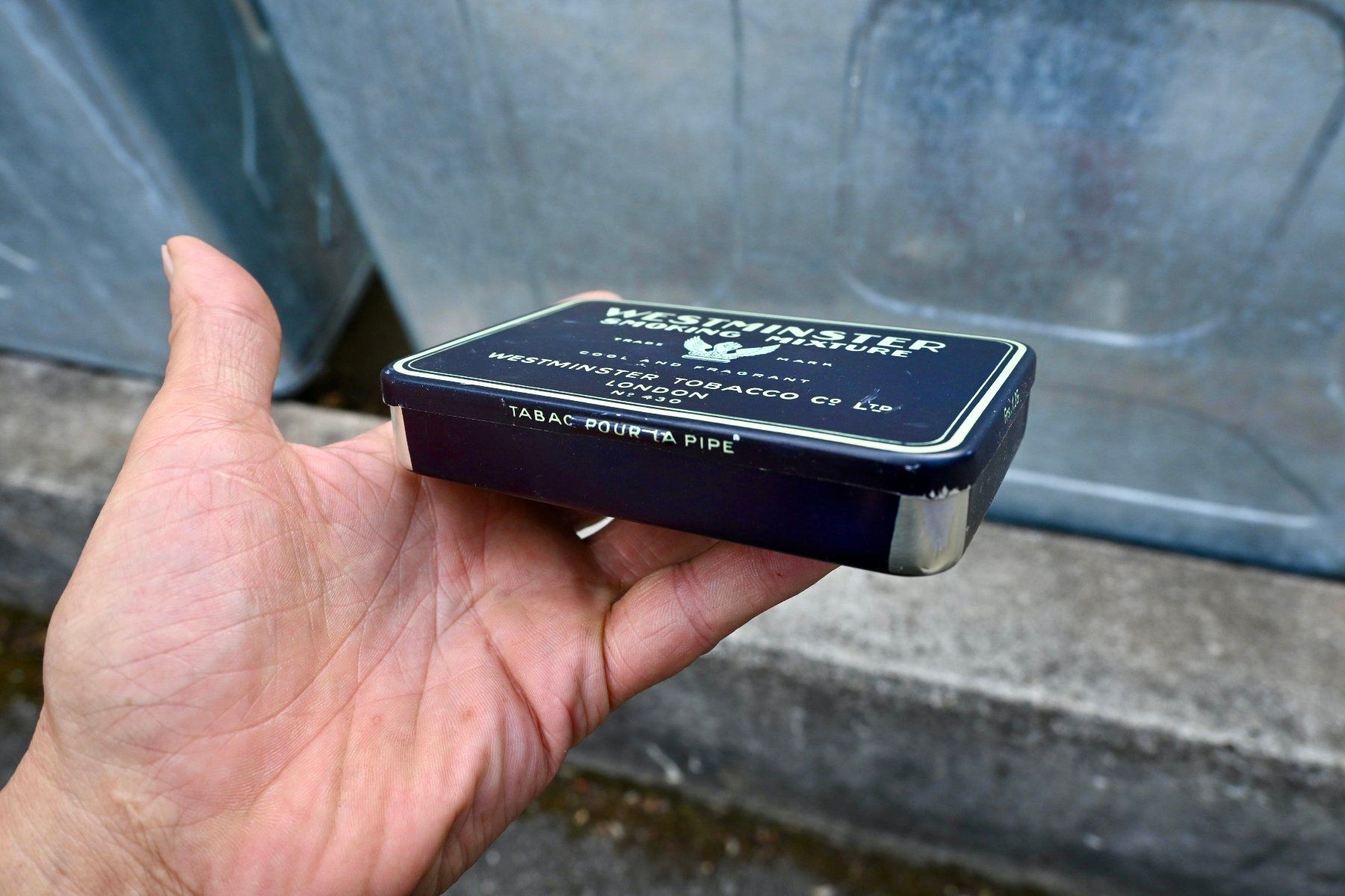 Barattoli: BLECHDOSE Westminster Smoking Mixture MADE IN SWITZERLAND – Usato da Pfaffhausen venduto da mono_rec 6