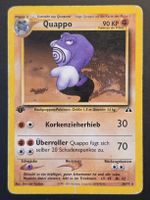 Quappo 28/75 1st Edition Pokémon Karte | Neo Discovery -DE