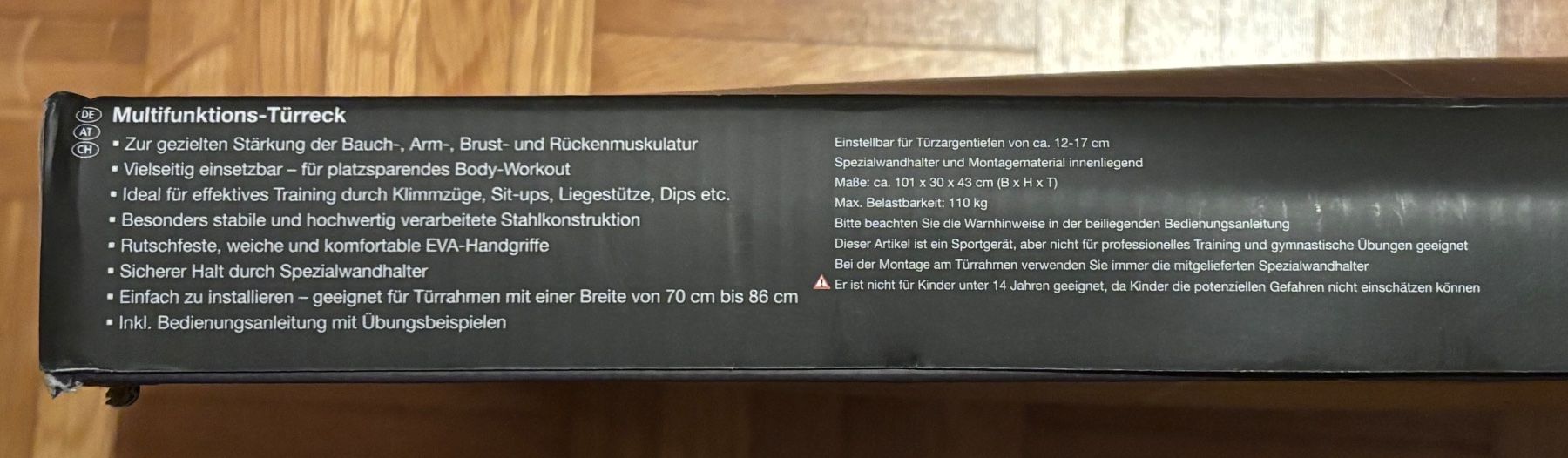 Hometrainer: Multifunktions-Türreck – Nuovo e nell'imballaggio originale da Buchs AG venduto da Roger-iO 3