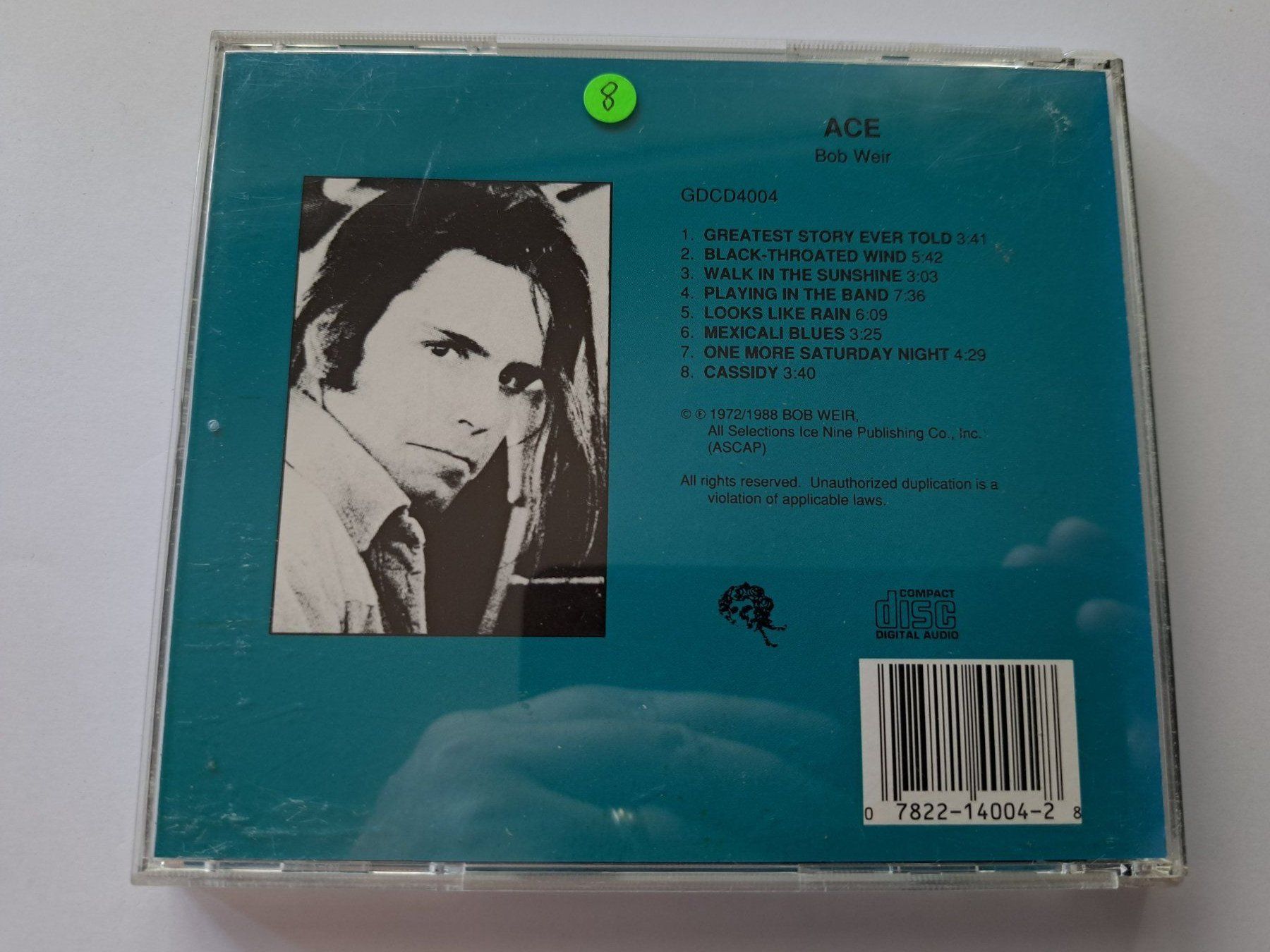 CDs: Bob Weir – Ace  – D'occasion à Pully par bro_n52j 1