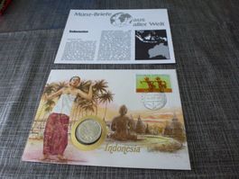 Münzbrief Indonesien