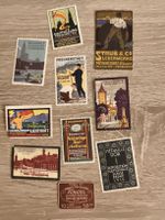 lot de 20 ensemble de vignettes publicitaires et réclames 