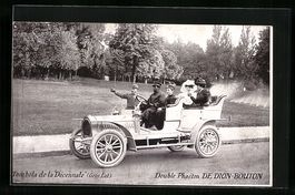 Auto-Reklame für Double Phaeton von Dio
