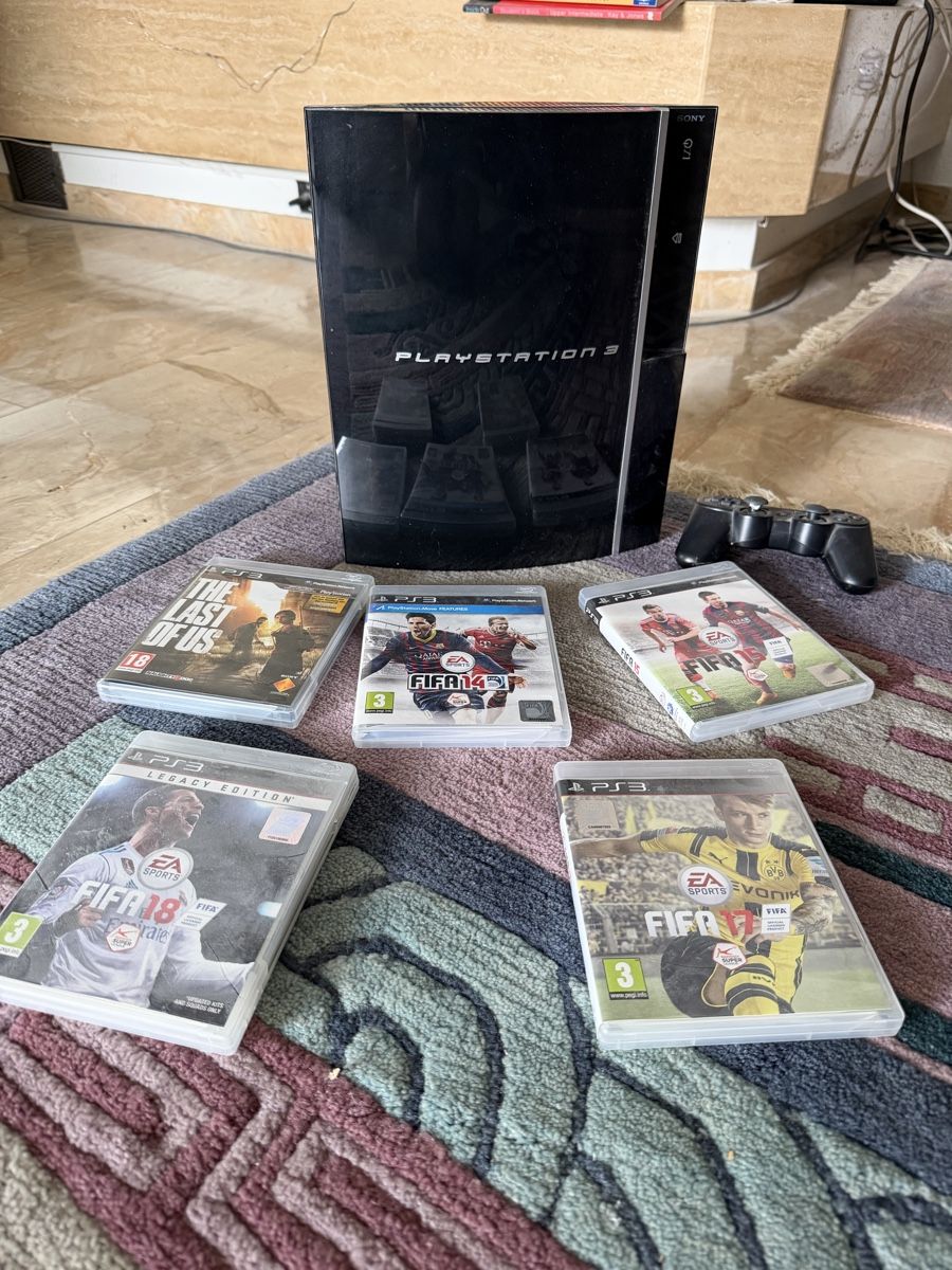 Sony Consoles: PS3 inkl. 1 Controller und 5 Spiele – D'occasion à Triesenberg par dom_hd56