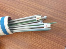 Stricknadeln inkl. Aufbewahrungsbox