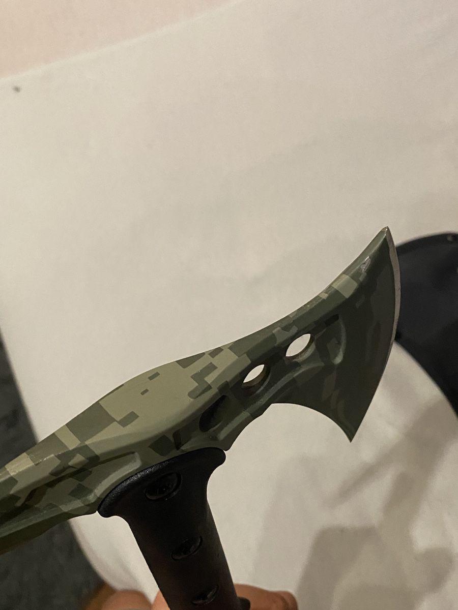 Tutti gli attrezzi: Taktische Axt Camouflage mit Scheide – Usato da Safenwil venduto da _e_99_ 5