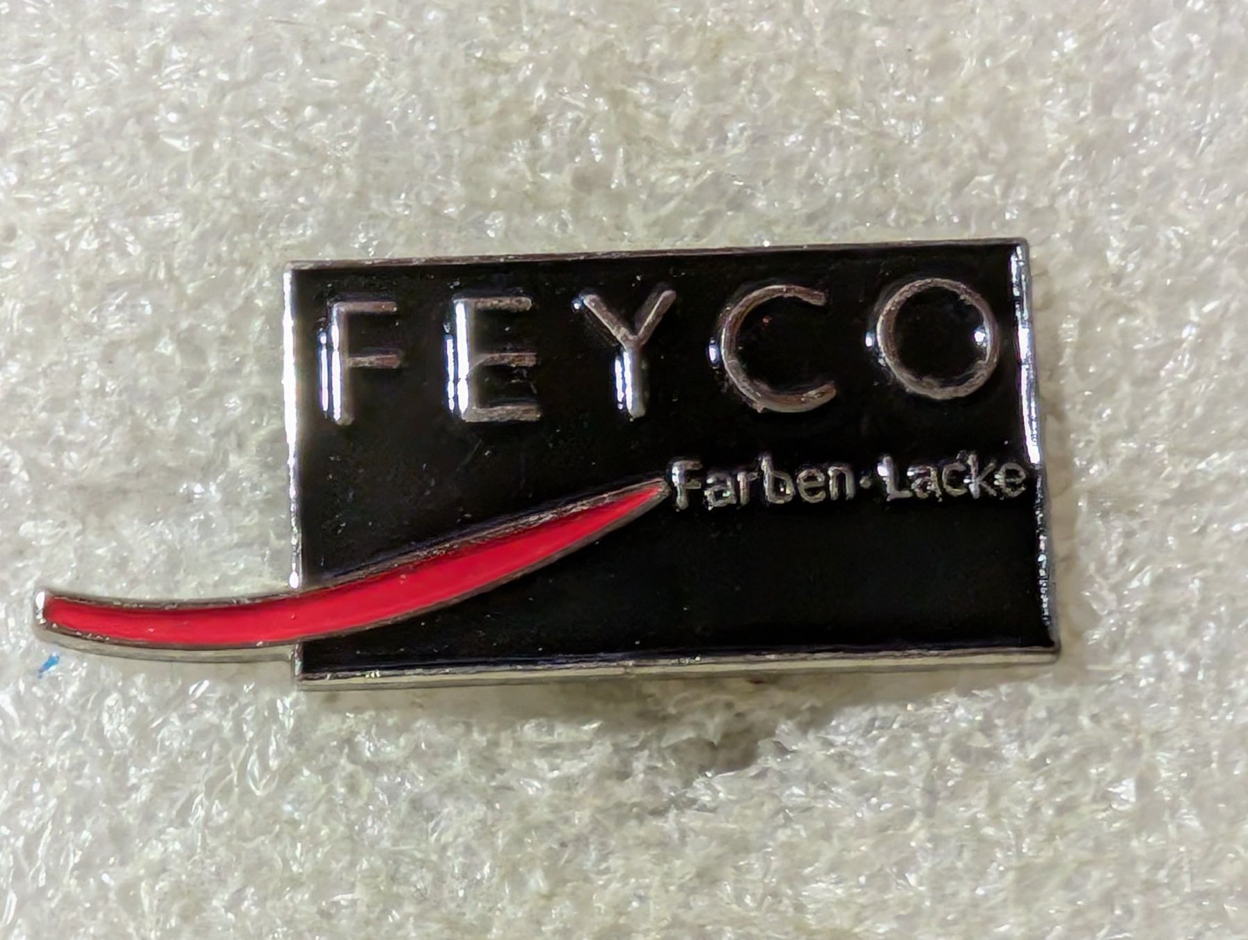 Placchette & Badge: Ansteckpin 110: Feyco – Usato da Oppligen venduto da Pin-Fall-Shop