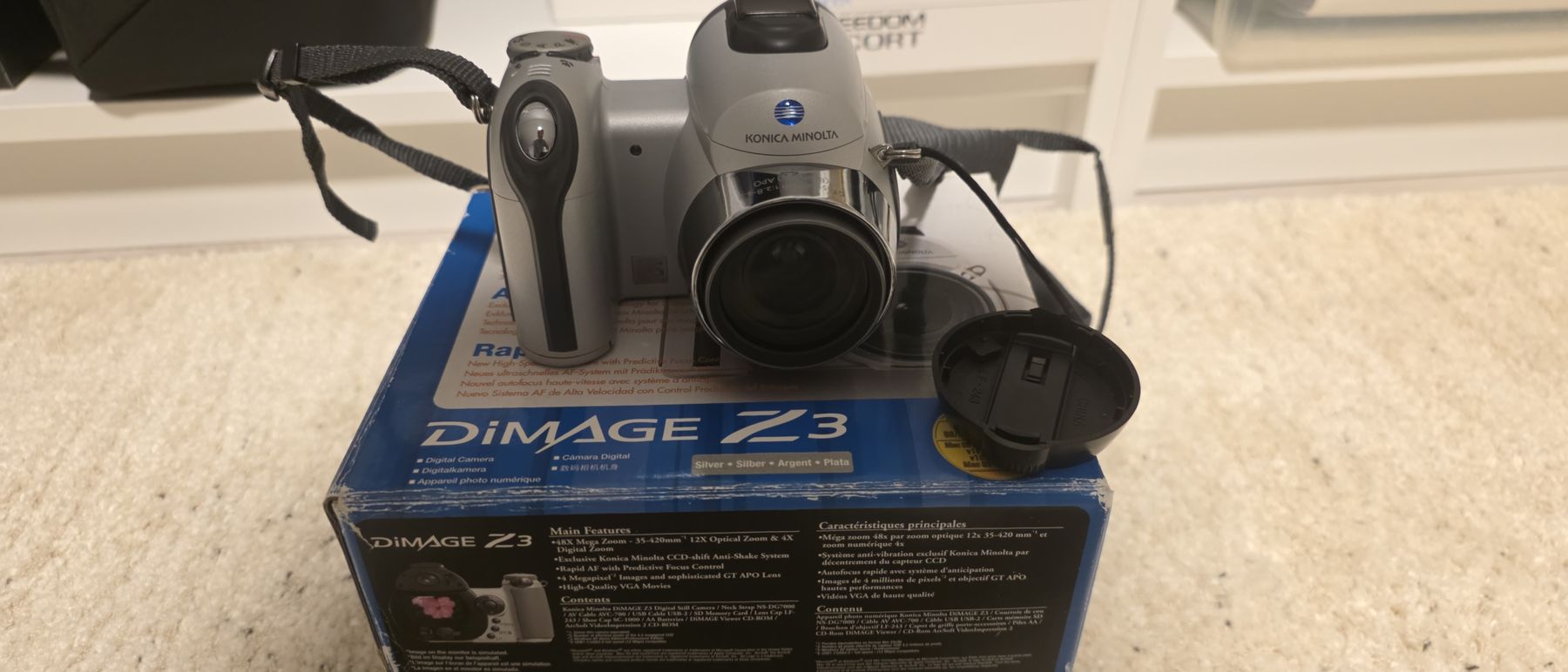 Minolta Kamera: Konica Minolta Dimage Z3 – Gebraucht aus Hünenberg von rebelphotography