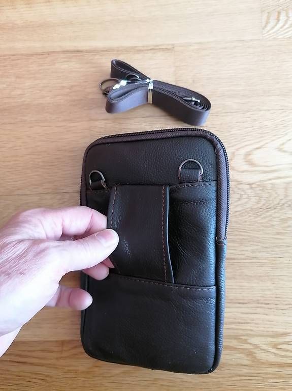 Borse: Echtleder Umhänge-Gürteltasche Neu – Nuovo e nell'imballaggio originale da Muri AG venduto da goodmood17 2