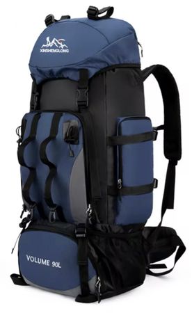 XXL 90L Hiking Backpack Camping Trekking Travel