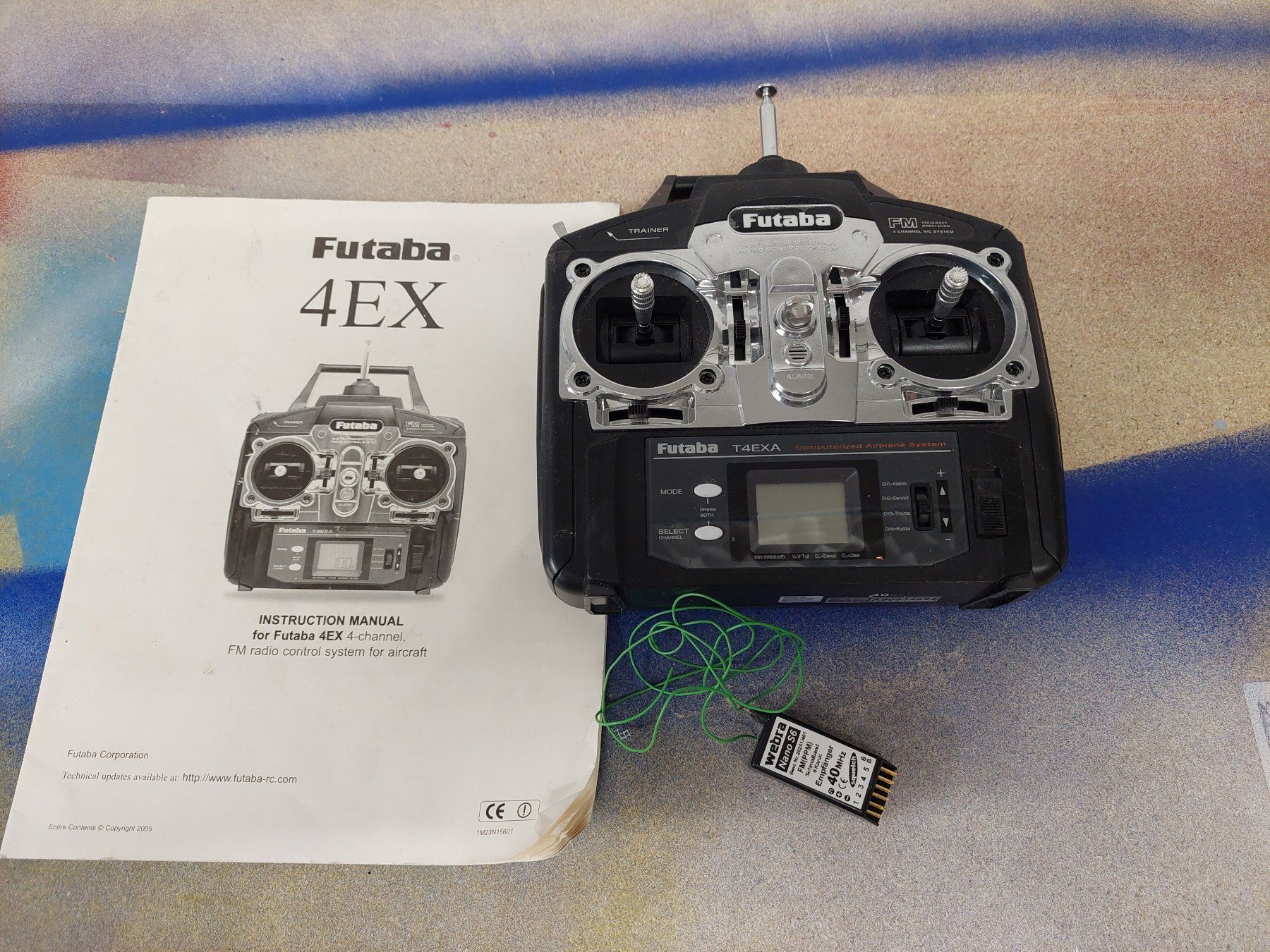 Futaba Telecomando: Fernsteuerung Futaba 4EX – Usato da Uster venduto da Rudolf2506